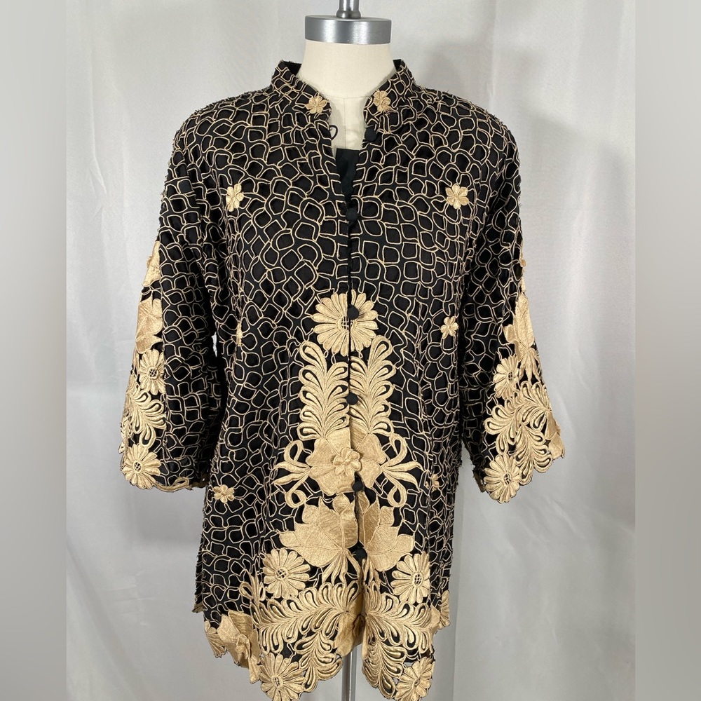 Tesoros Special occasion dress jacket blazer overshirt 16 event wedding classic